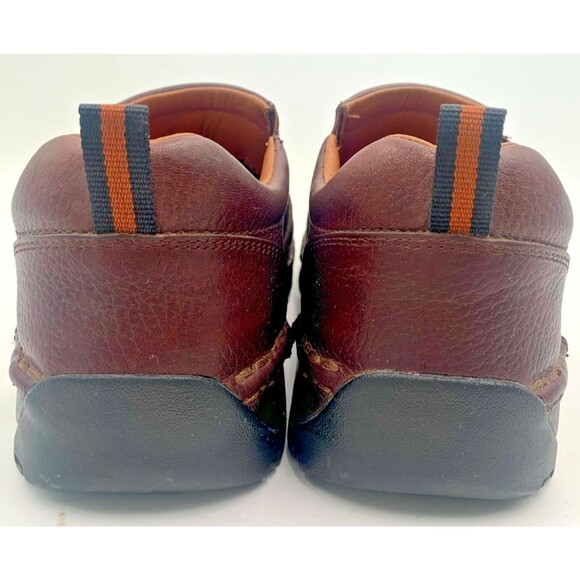 Red Wing #8702 Brown Leather Safety Toe Slip On Shoes Men\'s Sz 11 D Jungle Moc main image 5